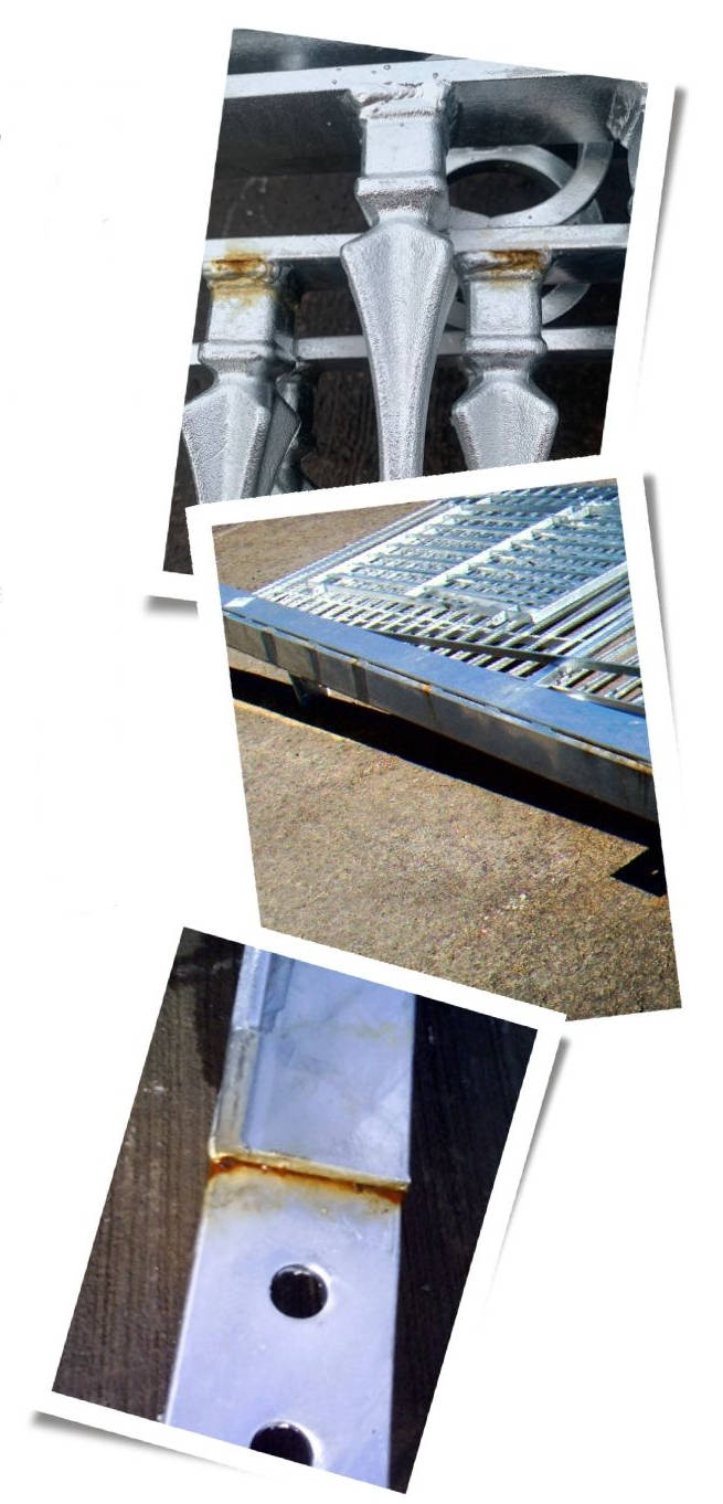 Weld Seepage Staining