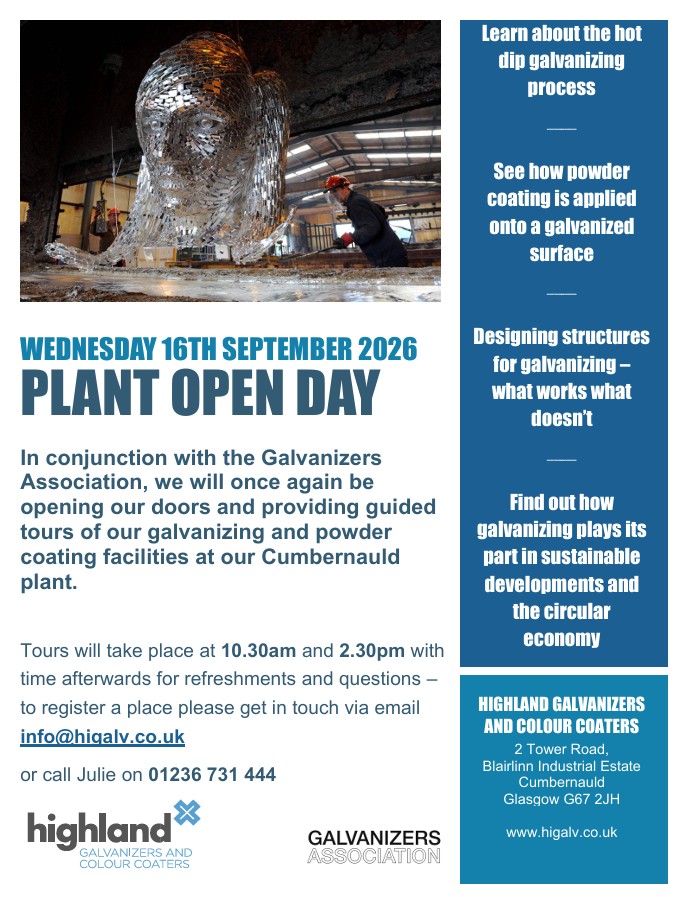 Highland Galvanizers Open Day 2026